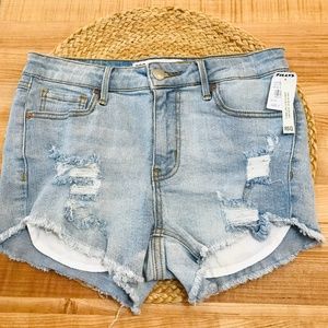 ⬇️🆕RSQ Denim Venice Mid Rise Short Shorts-NWT